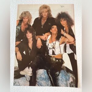 Ratt Band Pinup